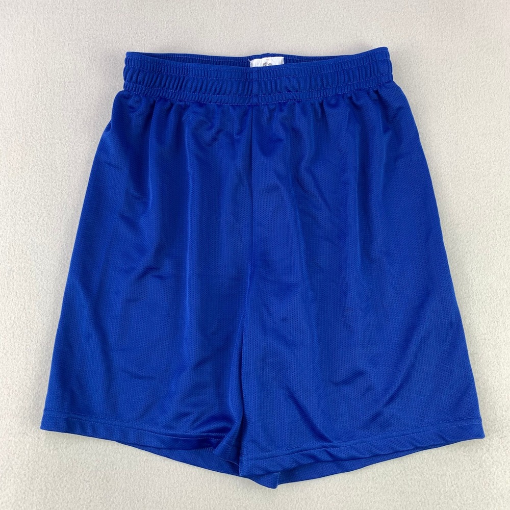 Badger Basketball Shorts Mens Small Blue Dazzle Baggy Gym Activewear Drawstring